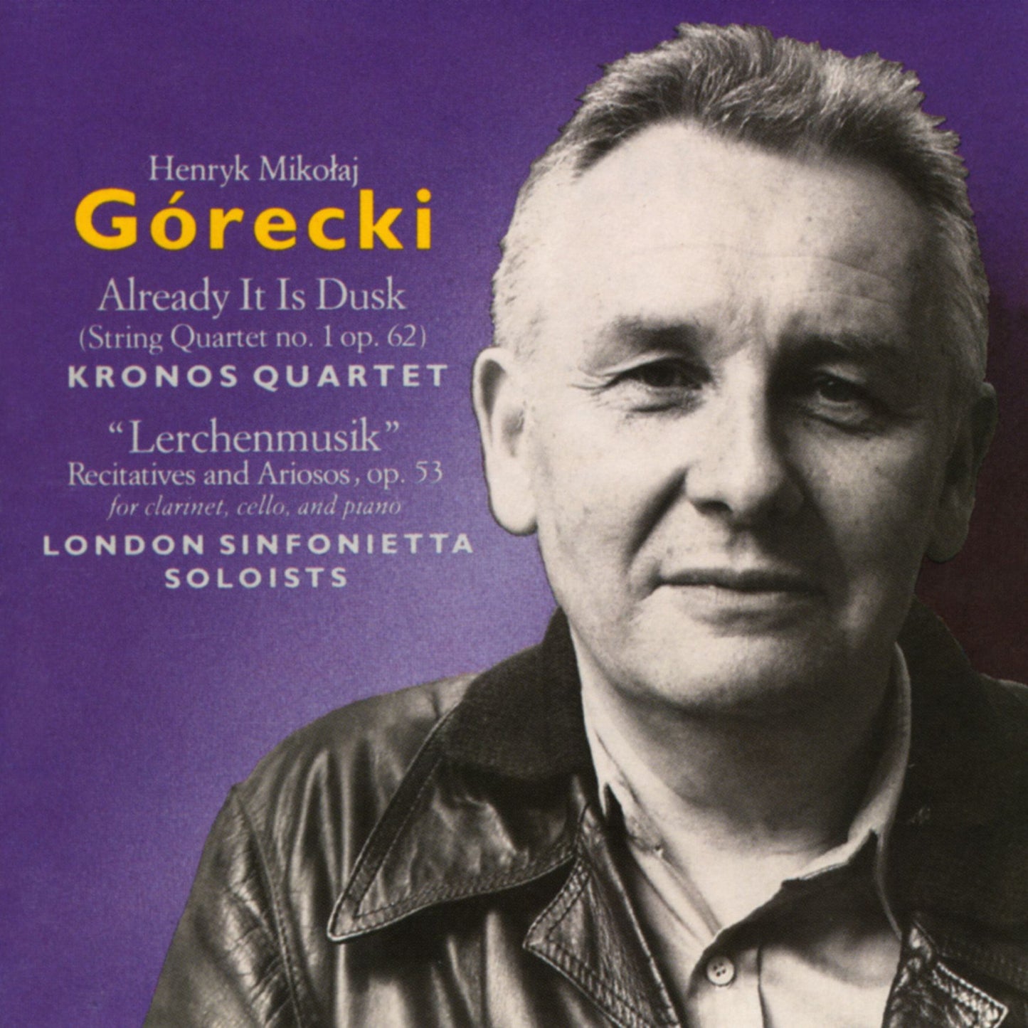 Górecki: String Quartet No. 1 / Lerchenmusik Digital MP3 Album