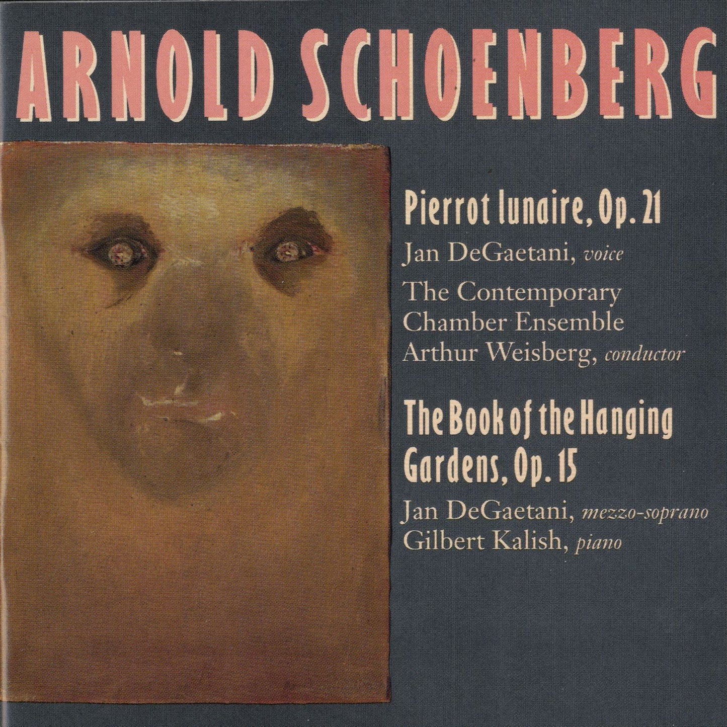 Schoenberg: Pierrot Lunaire / The Book of the Hanging Gardens Digital MP3 Album