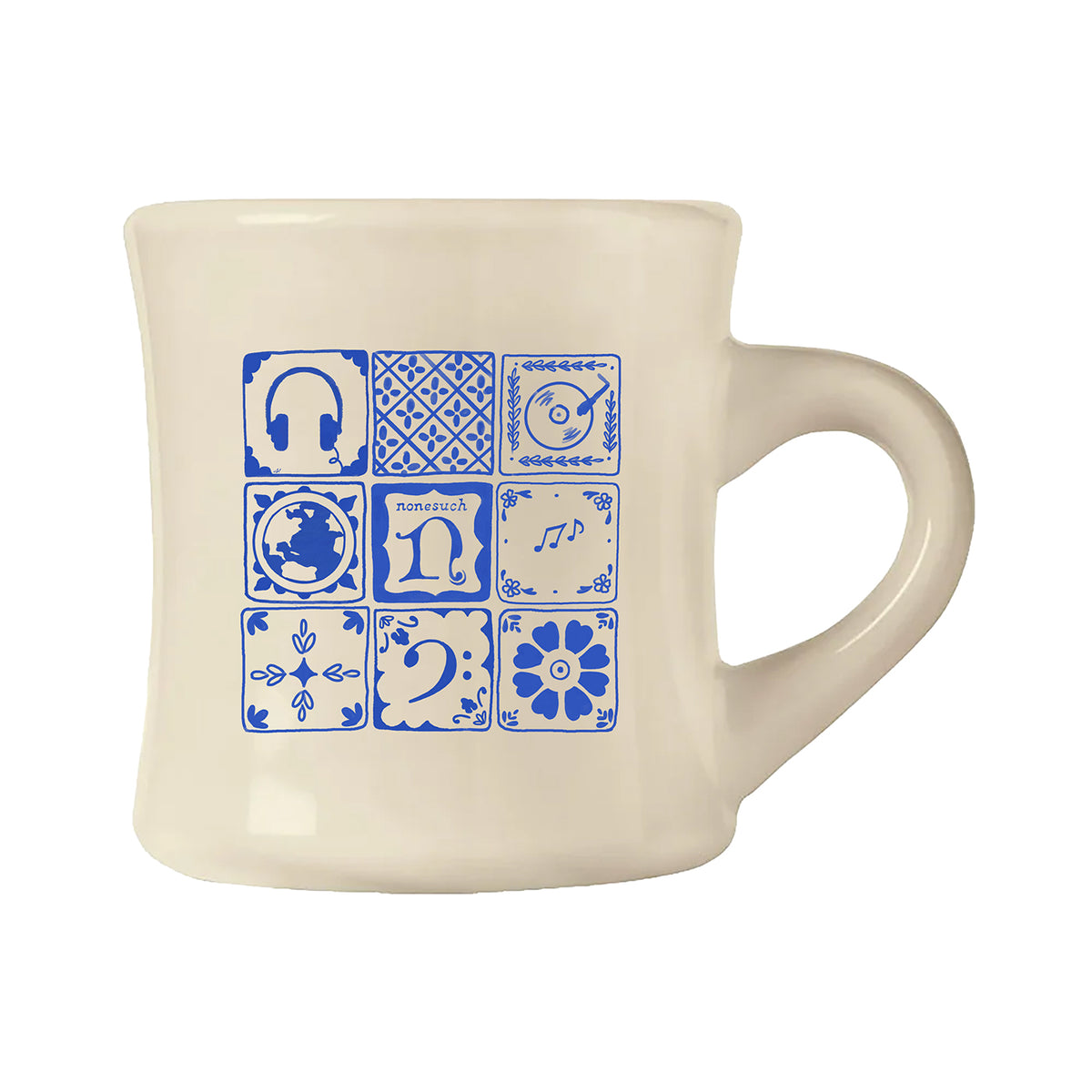 Blue-Tile Nonesuch Blue-Tile Diner Mug