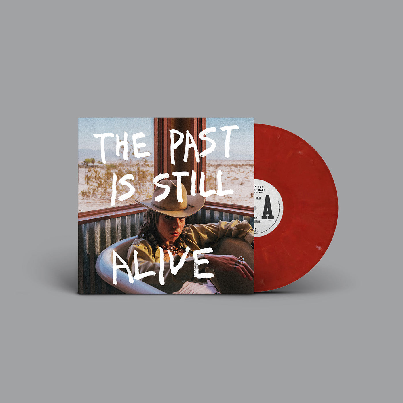 The Past Is Still Alive Cherry Eco-Mix Vinyl LP + Bundle