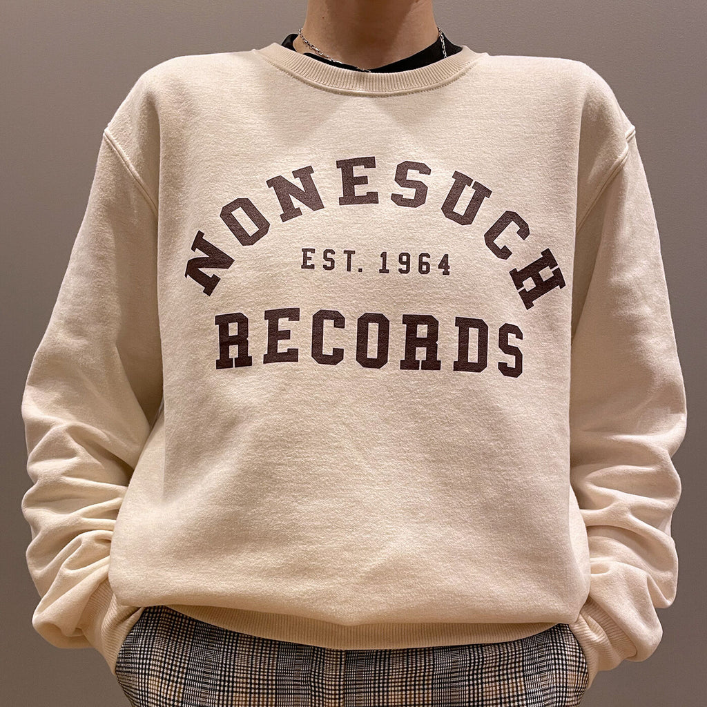 Nonesuch Collegiate Crewneck Sweatshirt (Cream)