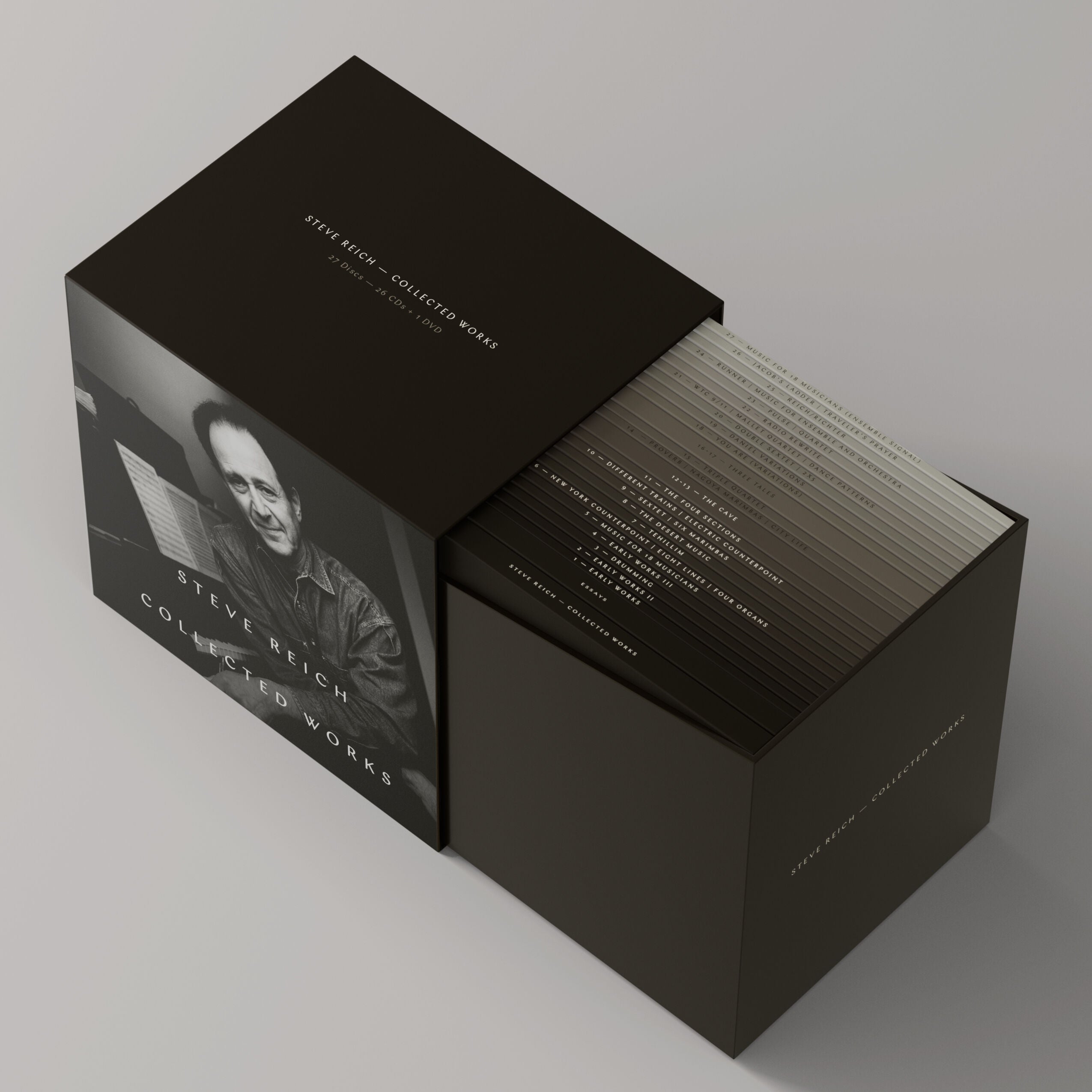 Steve Reich Collected Works 27-Disc Box Set – Nonesuch