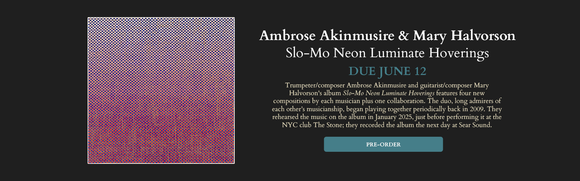 Ambrose Akinmusire & Mary Halvorson