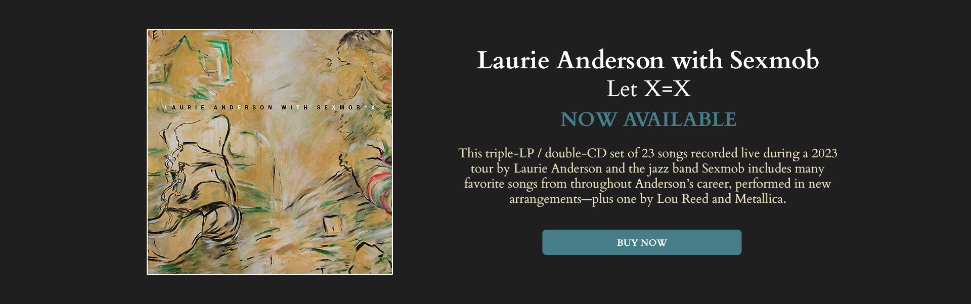 Laurie Anderson with Sexmob