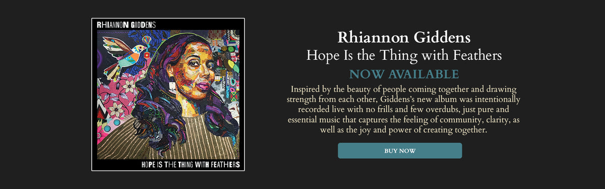 Rhiannon Giddens. Hope Is the Thing with Feathers. Due September 18