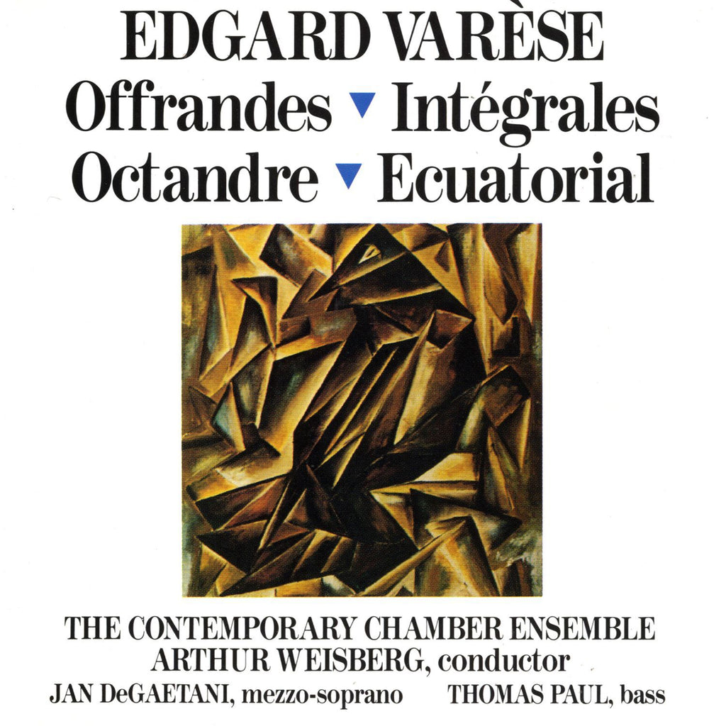 Varèse: Offrandes / Intégrales / Octandre / Ecuatoria Digital MP3 Album