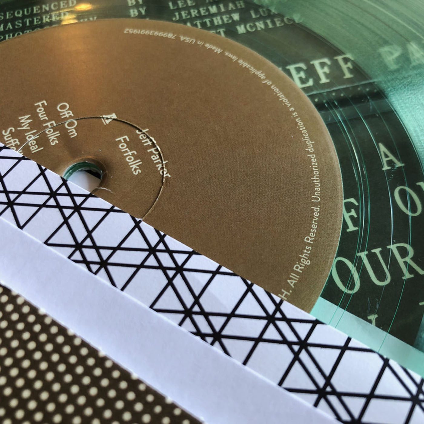 Forfolks Cool-Mint Color Translucent LP + MP3 Bundle