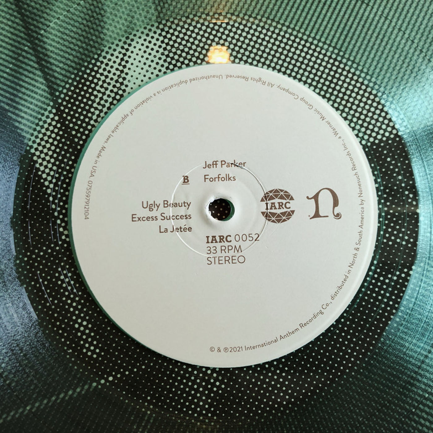 Forfolks Cool-Mint Color Translucent LP + MP3 Bundle