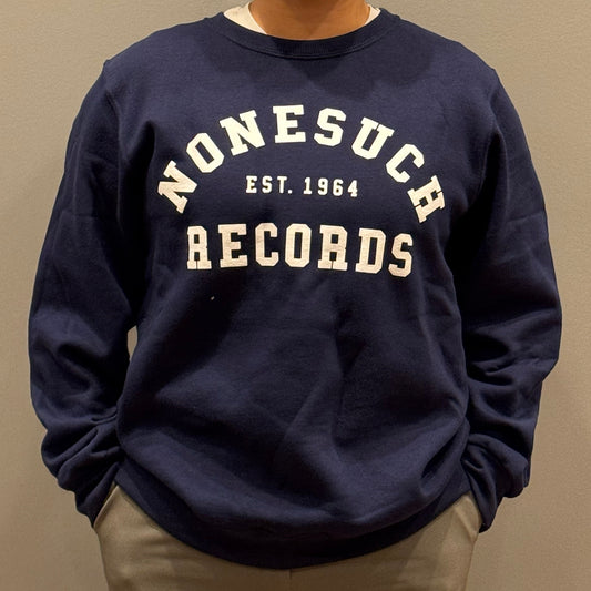 Collegiate Crewneck Sweatshirt (Navy)