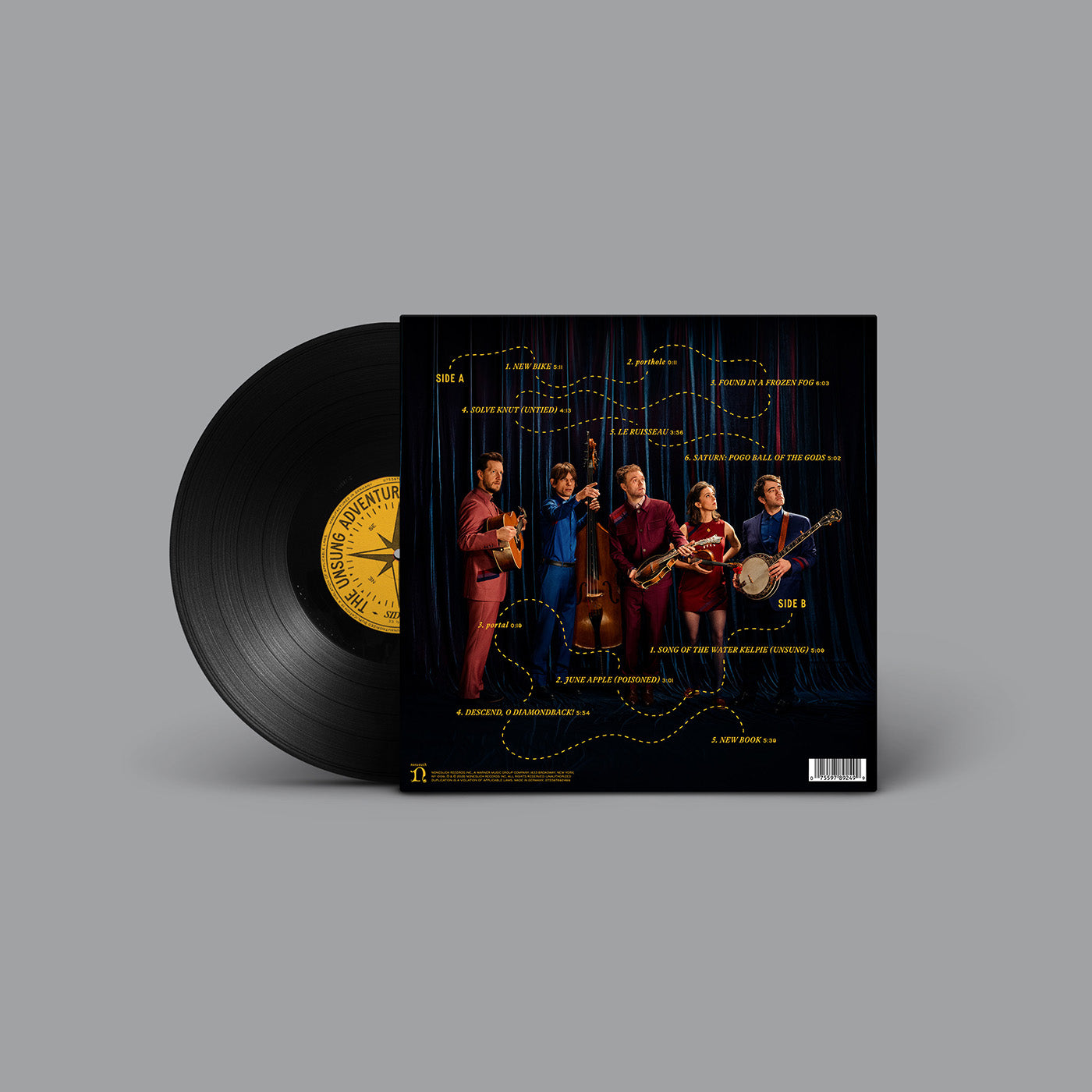 The Unsung Adventures of Punch Brothers LP + MP3 Bundle
