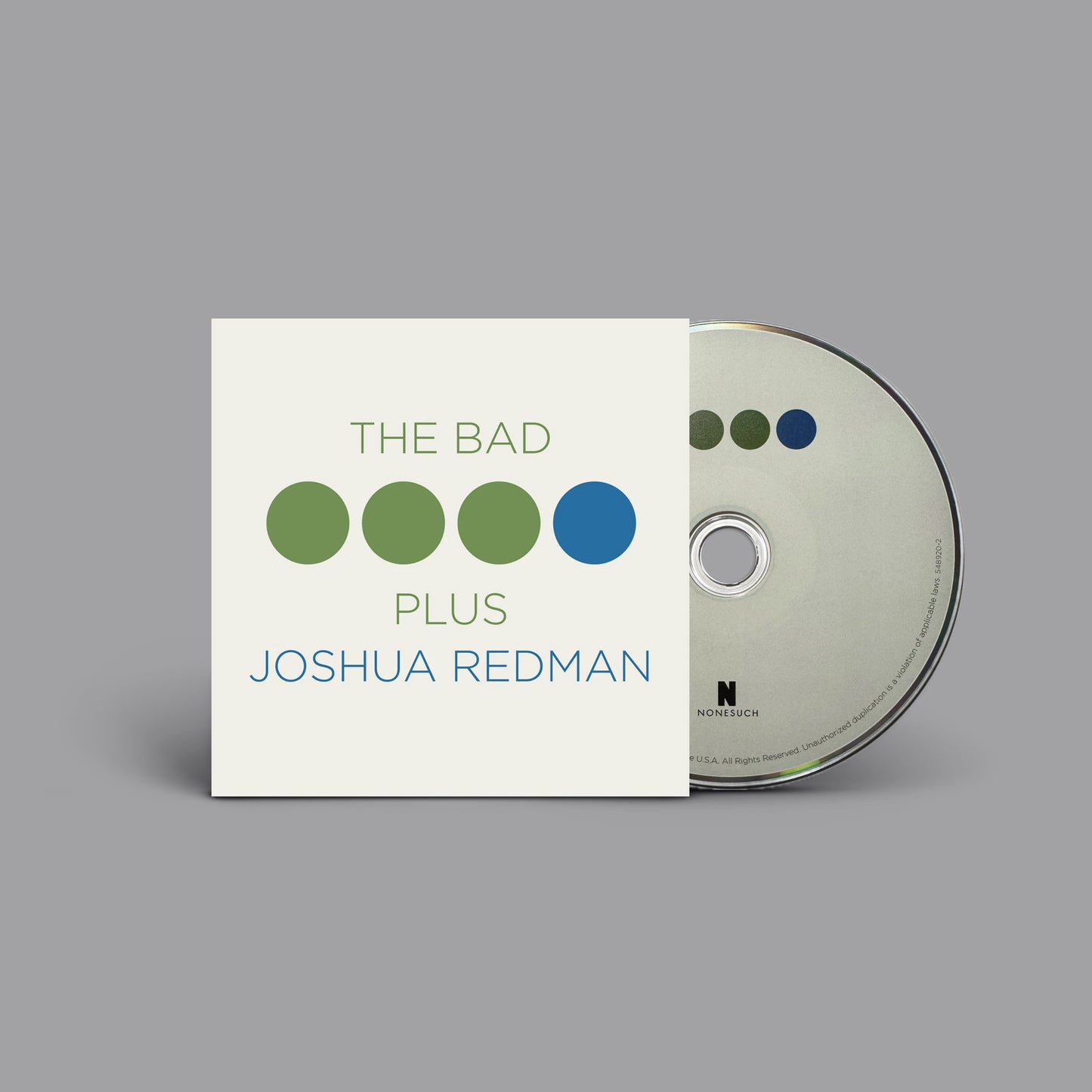 The Bad Plus Joshua Redman CD + MP3 Bundle