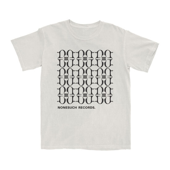 Nonesuch Logo-Lattice T-Shirt (White)