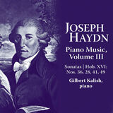 Joseph Haydn: Piano Music Volume III Digital MP3 Album
