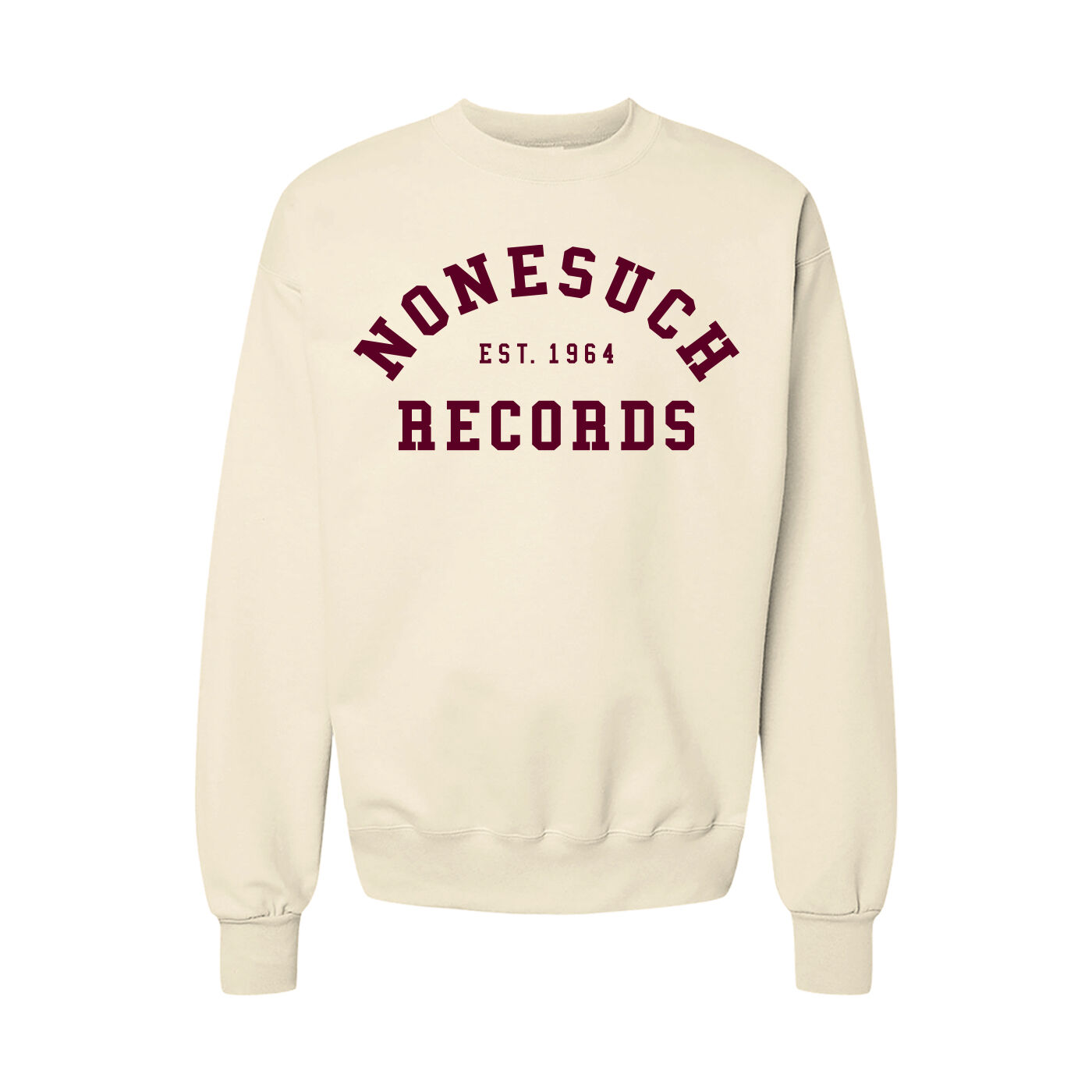 Cream deals crewneck sweatshirt