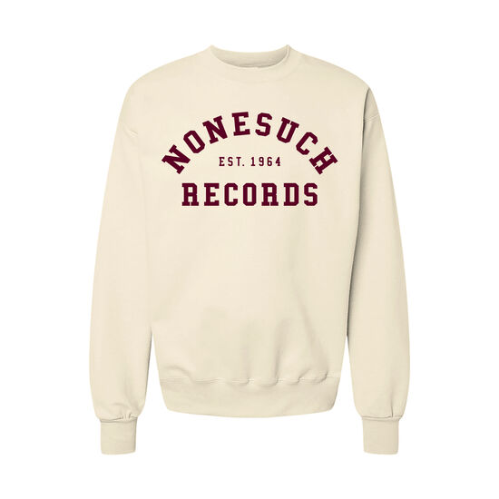 Nonesuch Collegiate Crewneck Sweatshirt (Cream)
