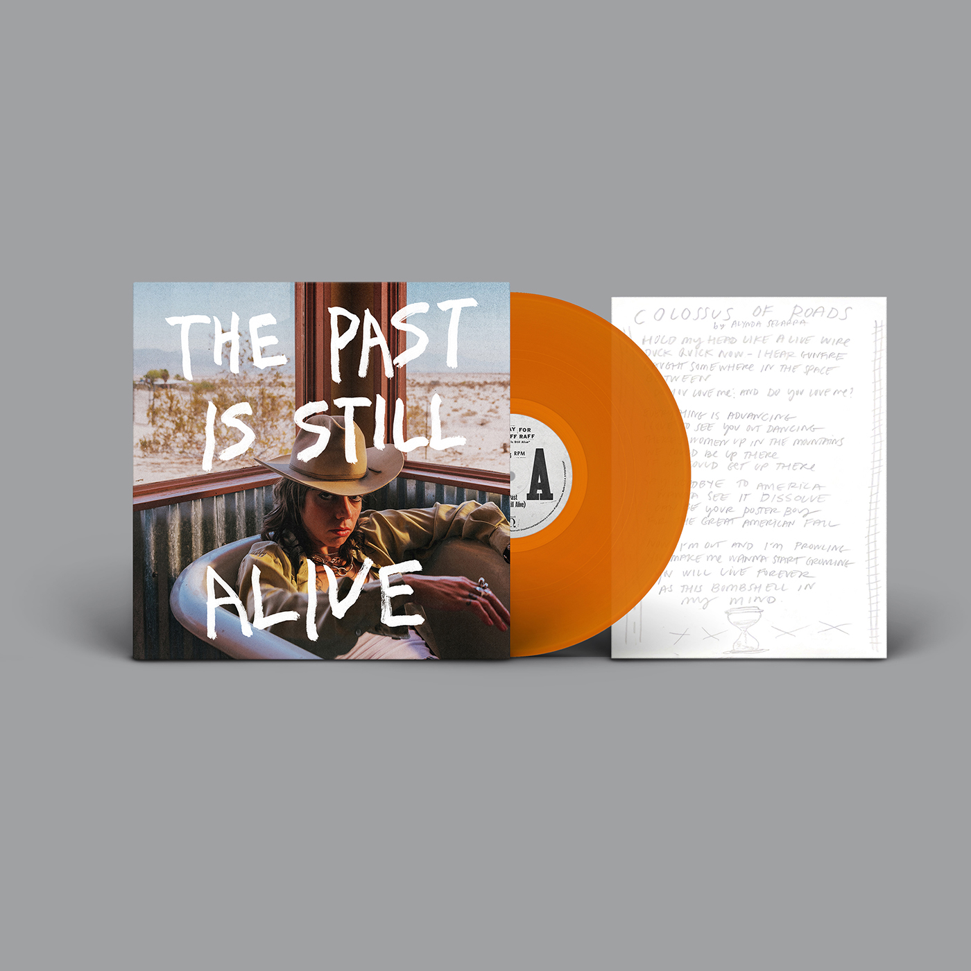 The Past Is Still Alive Translucent Orange Lp+mp3 